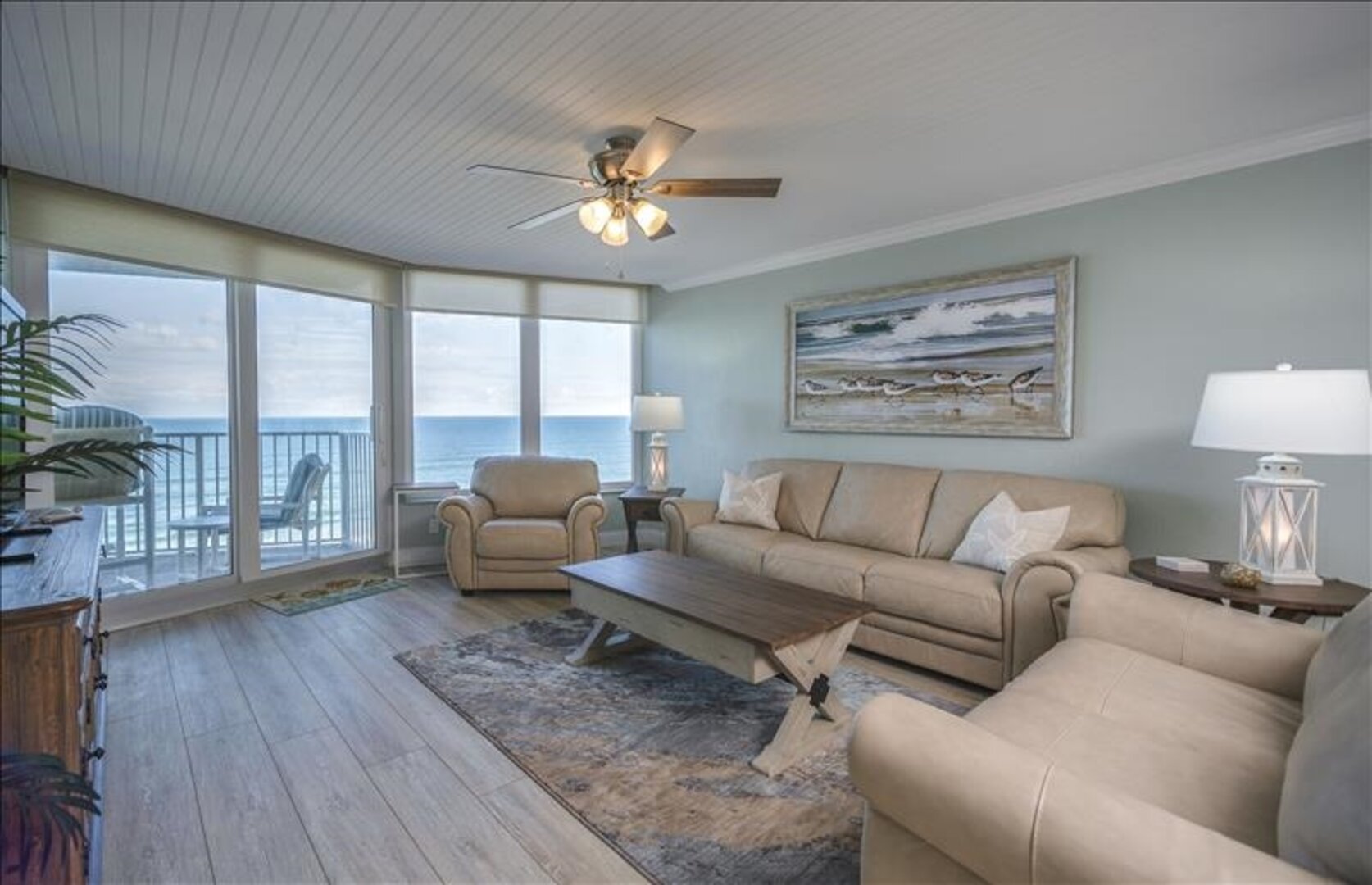 Oceanfront Living Area