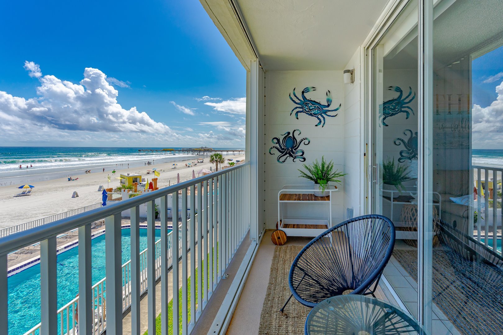 Oceanfront Balcony