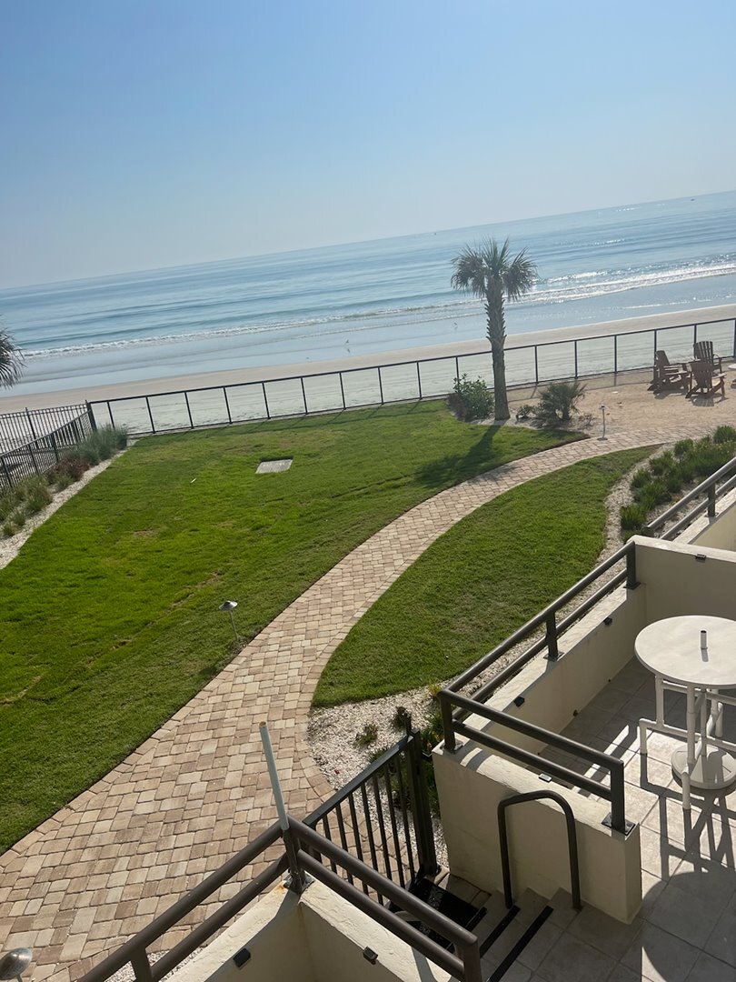 Ocean View from Balcony