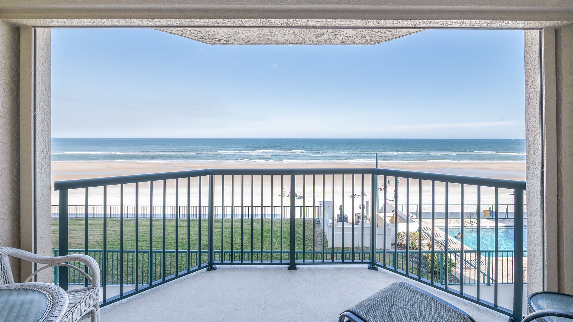 Oceanfront Balcony