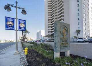 Dimucci Twin Towers Daytona Beach Shores vacation rental complex
