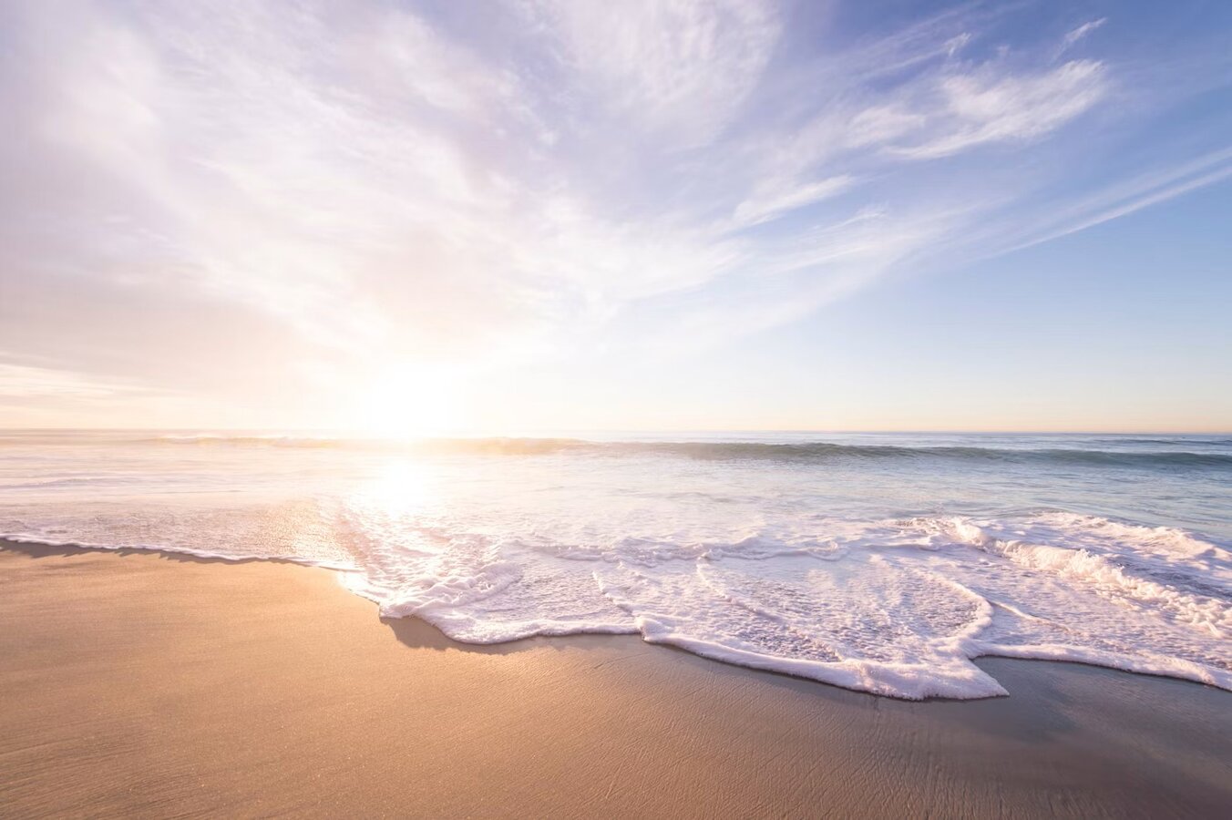 Open Atlantic Ocean shoreline